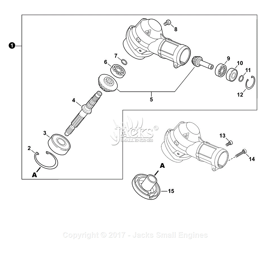 Echo 99944200545 Pro-Torque Trimmer Attachment S/N: S08900001001 ...