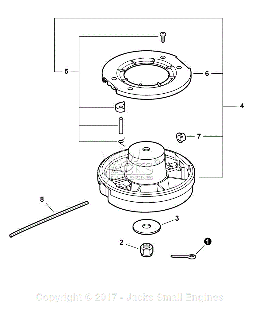 Echo 99944200610 Rapid Loader Trimmer Attachment Parts Diagram for ...