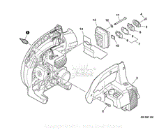 Echo PB-250LN S/N: P34712001001 - P34712999999 Parts Diagrams