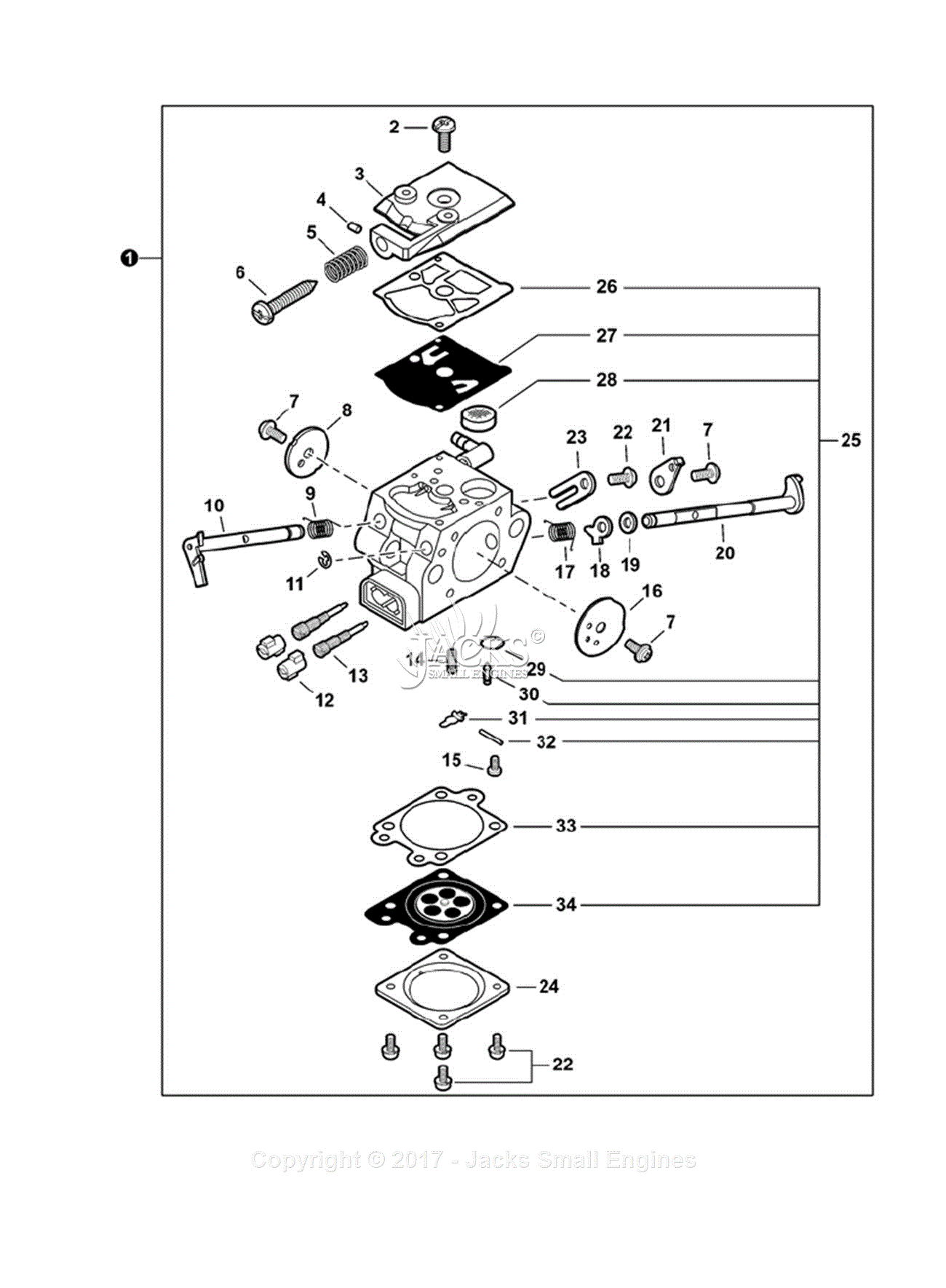 Cs 400 clearance carburetor