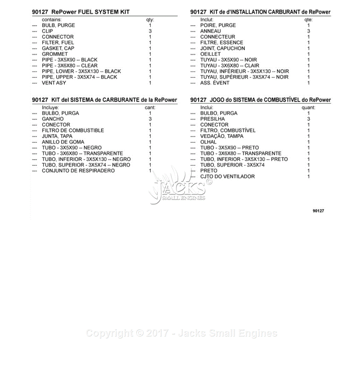 Echo PE-225 S/N: S78712001001 - S78712999999 Parts Diagram for 90127 ...