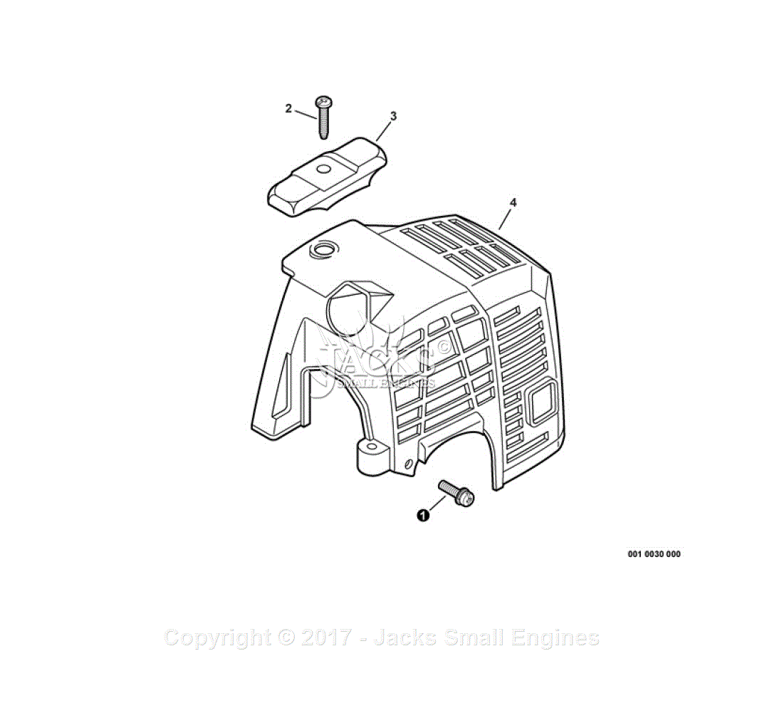 Echo GT-22GES Parts Diagram for Engine Cover