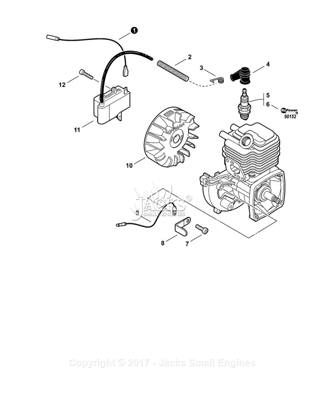 Echo SRM-225i S/N: S08712001001 - S08712999999 Parts Diagram for ...