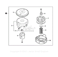 trimmer head echo srm feed 2620 speed parts diagram intake shaft straight brushcutter trimmers manufacturer