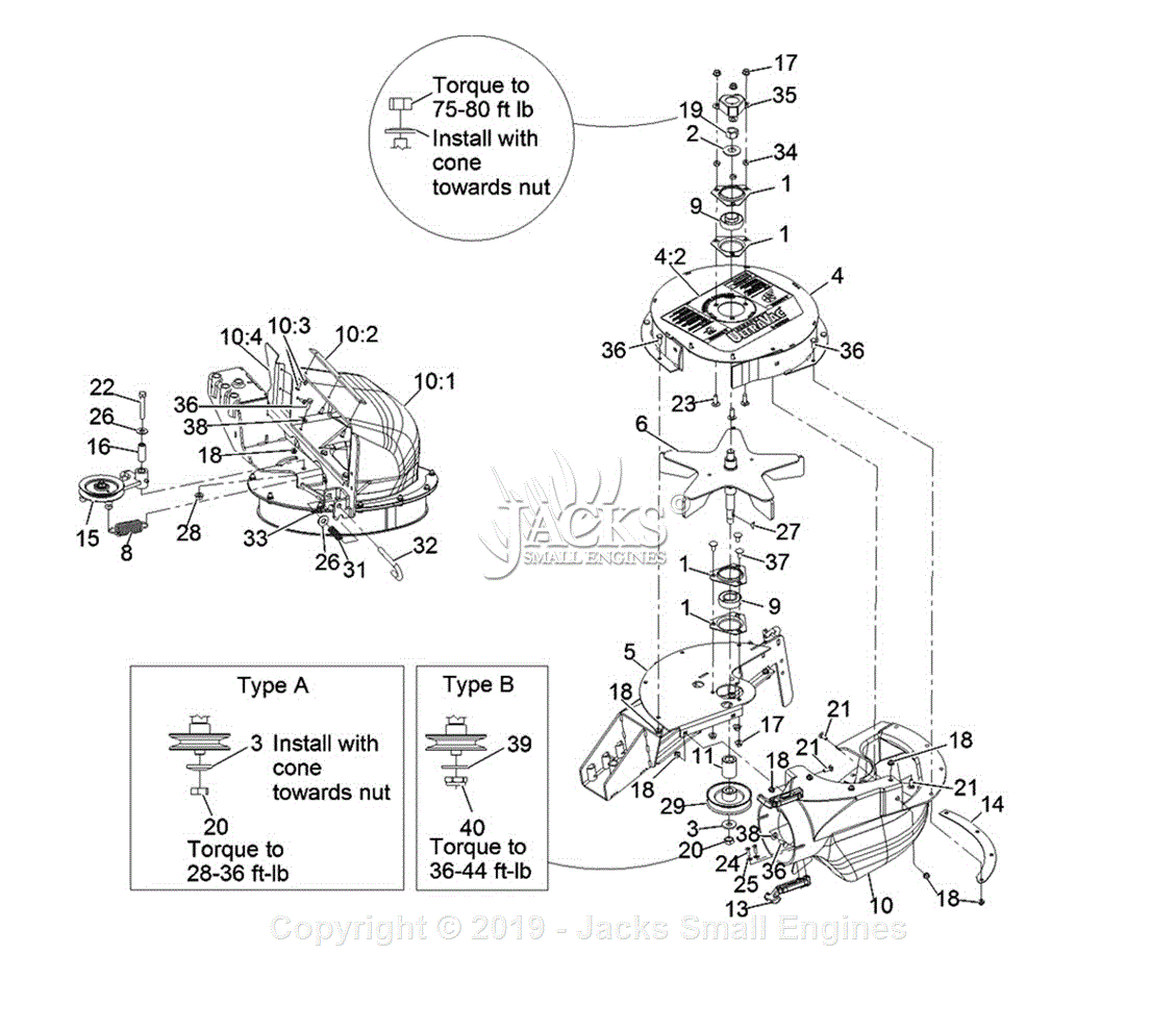 Exmark 1163001 Ultra Vac S/N 312,000,000 & Up Parts Diagram for Blower