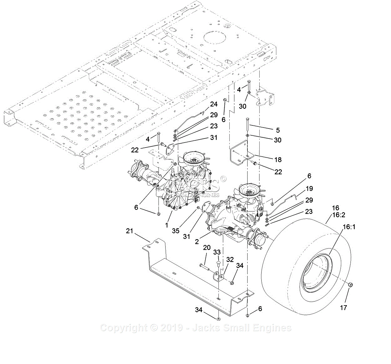 Parts Diagram Exmark 42 Quest Mower