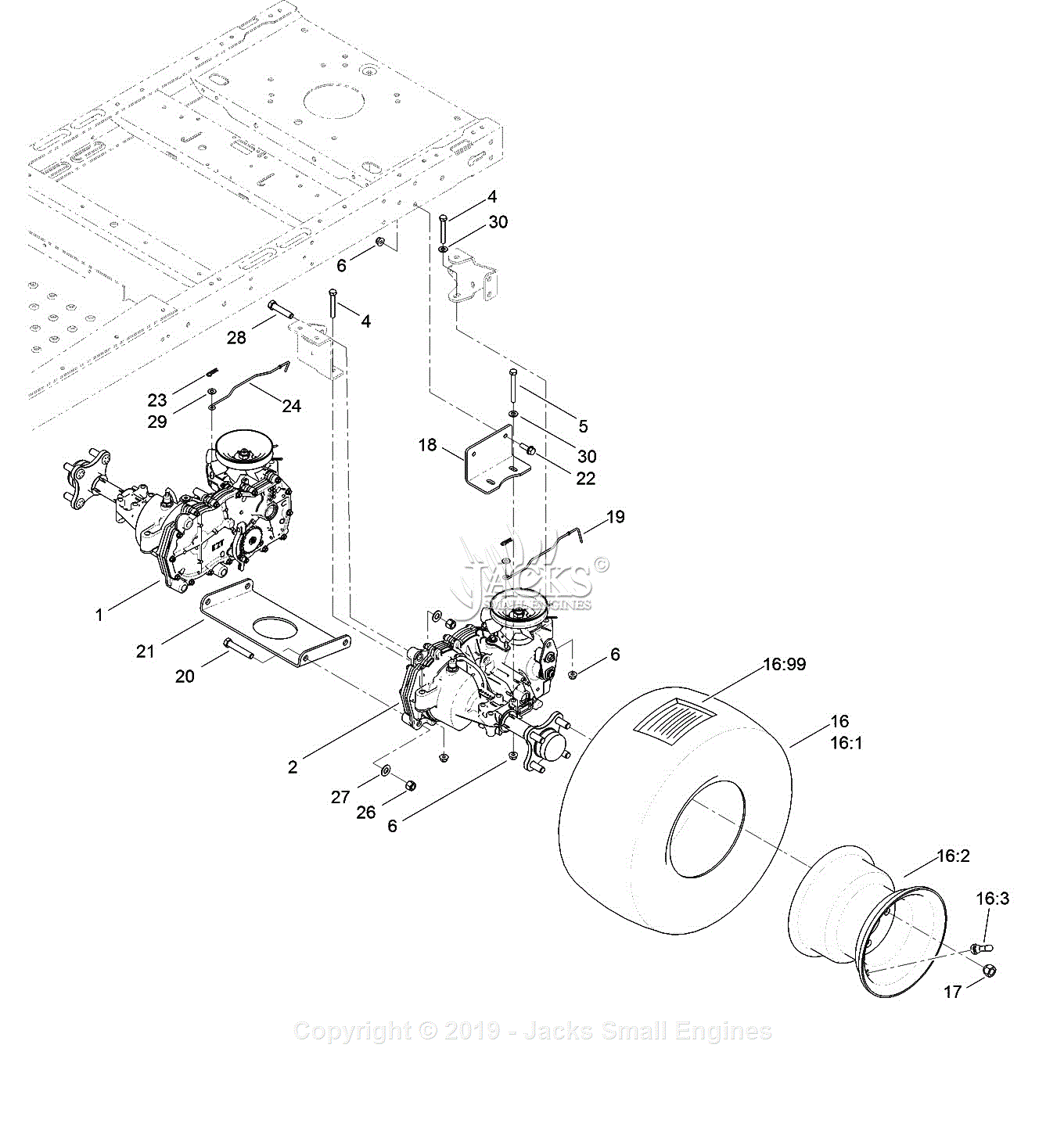 Exmark Hydro Belt Diagram