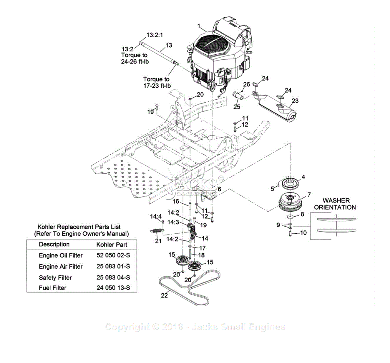 Exmark PNE710GKC48200 S/N 315,000,000 & Up Parts Diagram for Engine ...