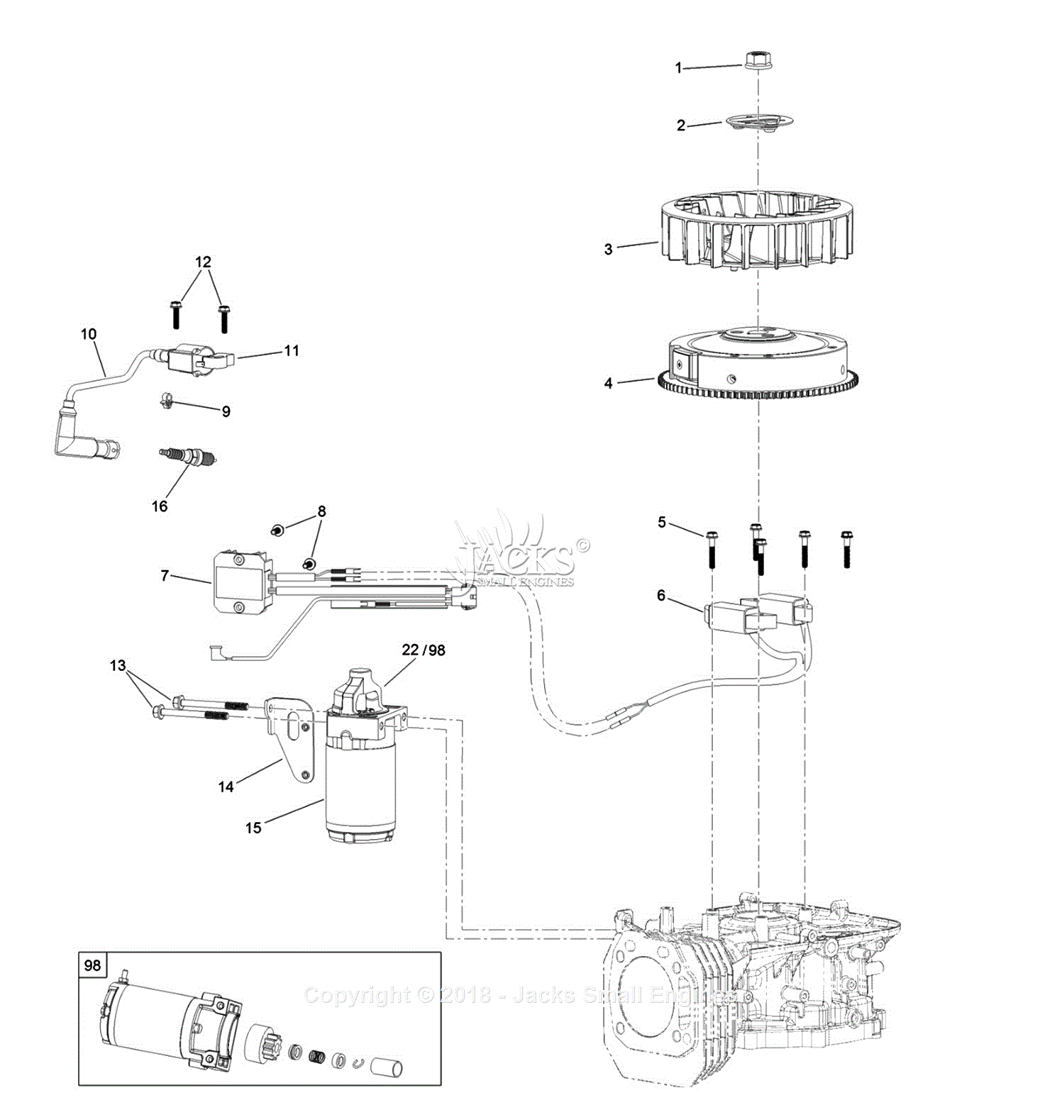 Exmark Lz31bv724 S N 440 000 509 999 2004 Electrical Logic