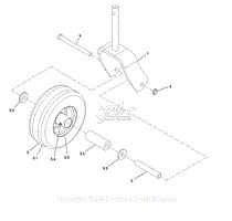 Exmark MGS481CKA48300 S N 402 082 300 Up Parts Diagram for