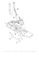 Exmark lazer 2025 z fuel tank