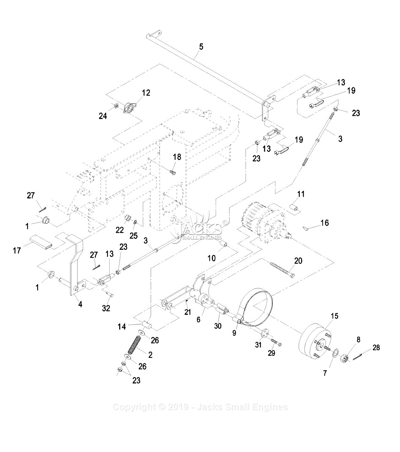 Exmark LZ27KC604 (SN 440,000-509,999) [2004] Parts Diagram for Park ...