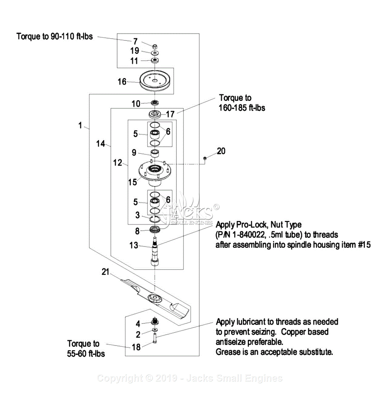 Exmark LZ30KC665 (SN 600,000-669,999) [2006] Parts Diagram for 