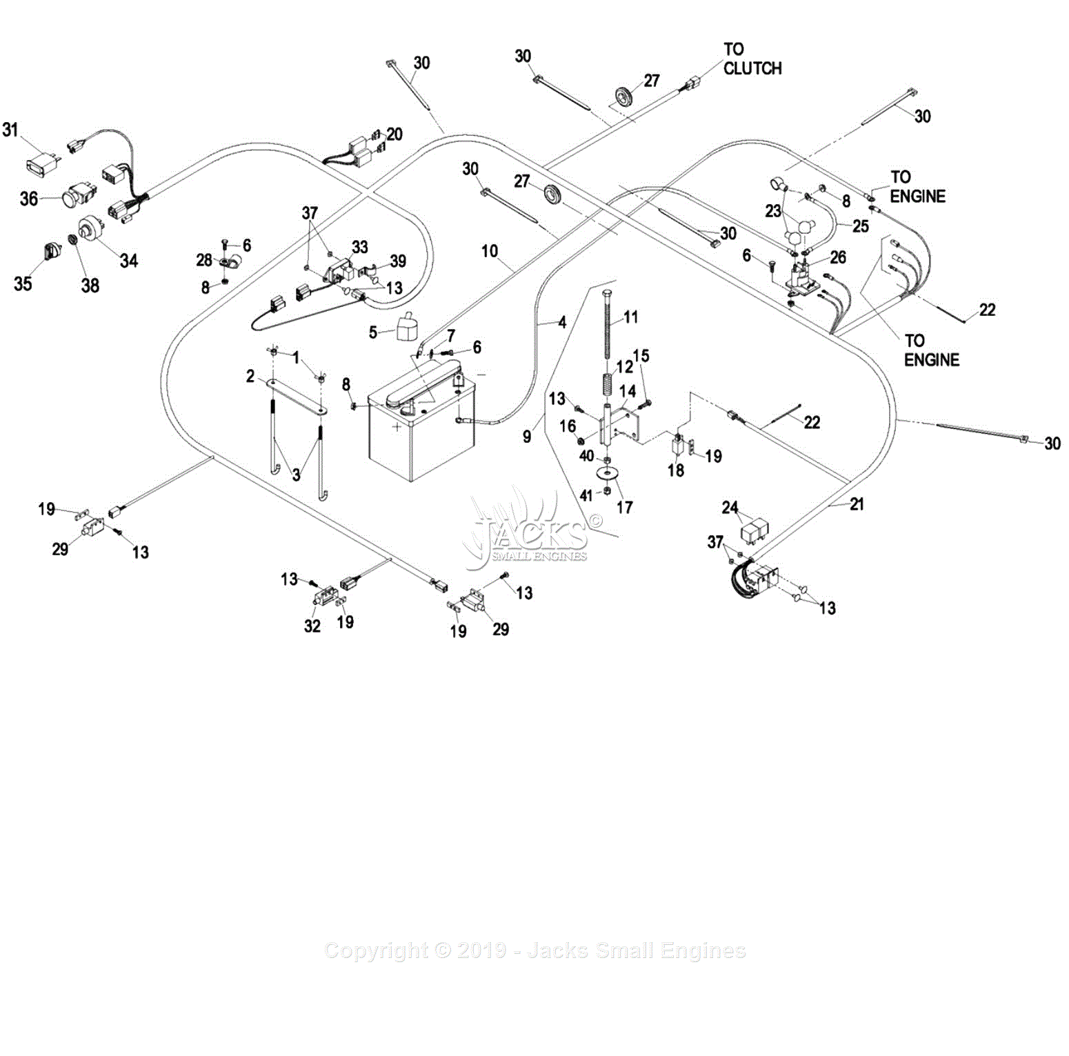 Exmark Lct21bv523 (sn 600,000-669,999) [2006] Parts Diagram For 