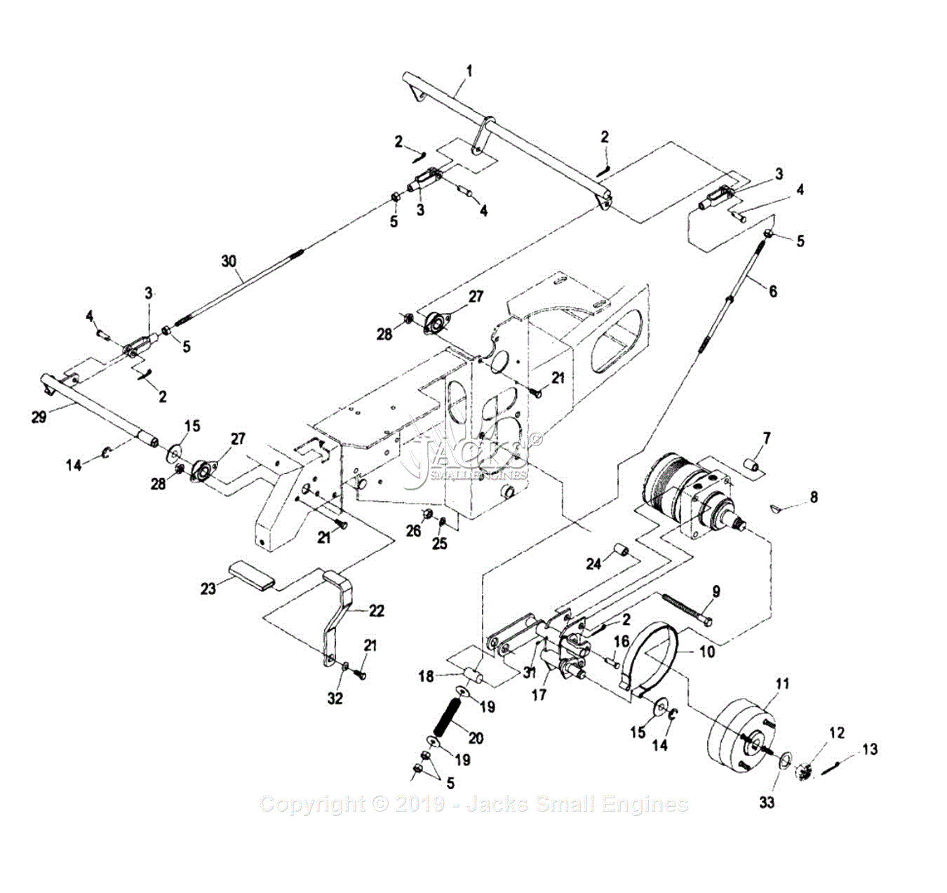 Exmark LHP4818KC (SN 190,000-219,999) [1999] Parts Diagram for Park ...