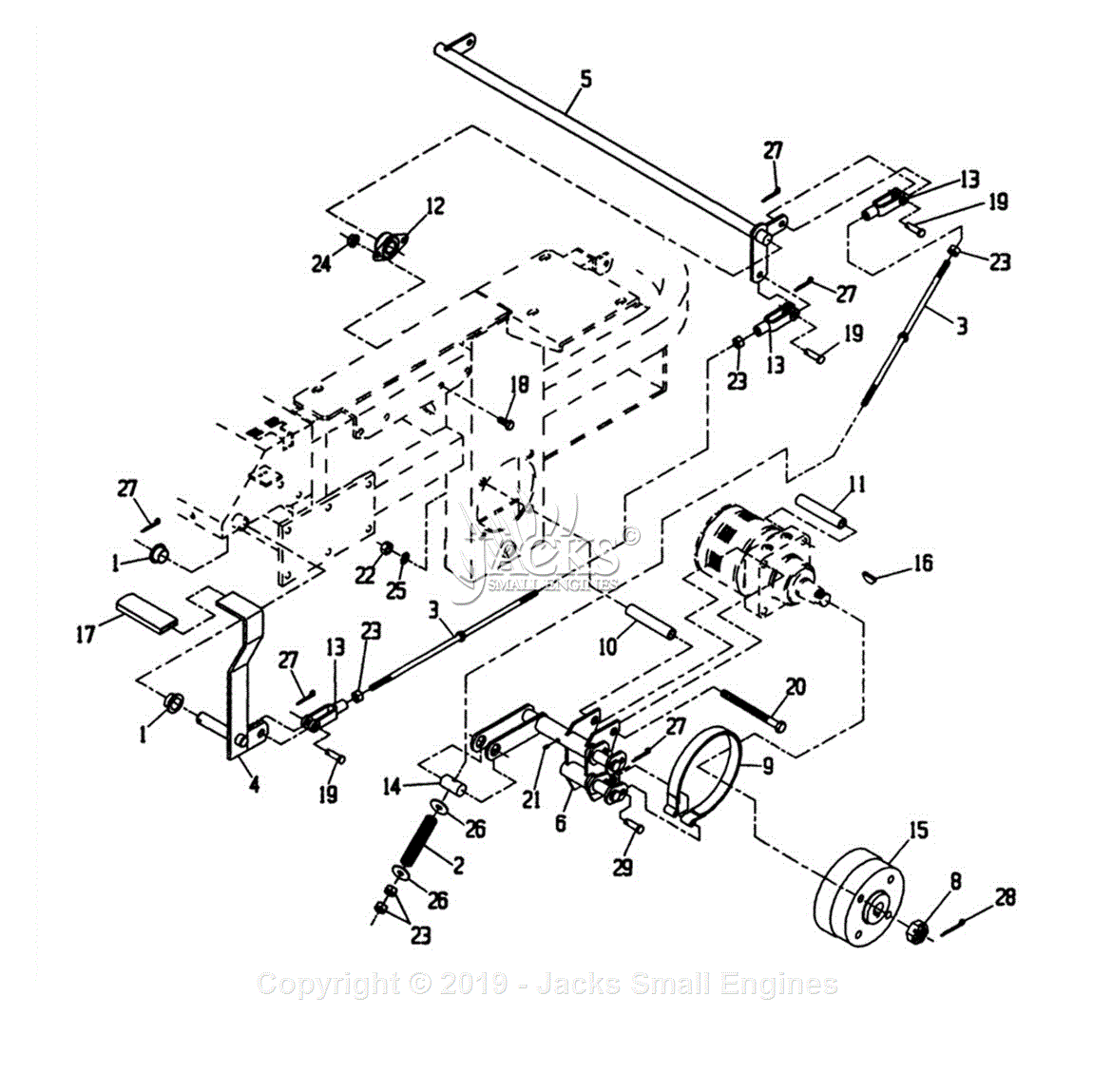 Exmark LZ18KC523 S/N 130,000-149,999 (1997) Parts Diagram for Park ...