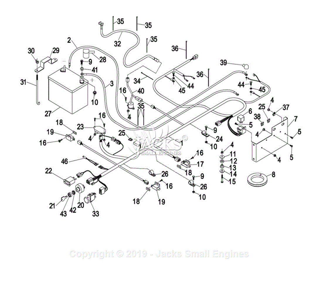 Exmark Lz27lka604 S N 260 000 319 999 2001 Parts Diagram For Kohler 26 Hp Efi Electrical Group