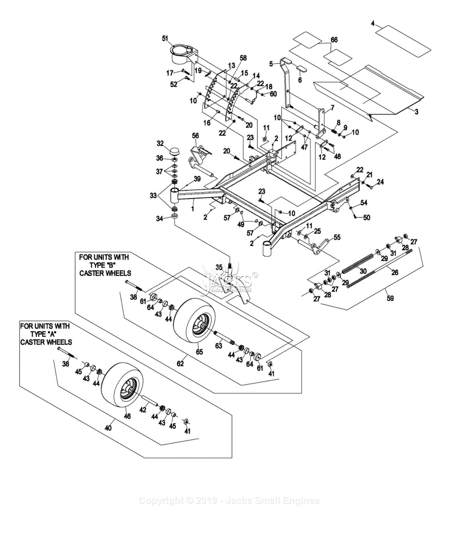 Exmark LZ27KC604 S/N 370,000-439,999 (2003) Parts Diagram for Front ...