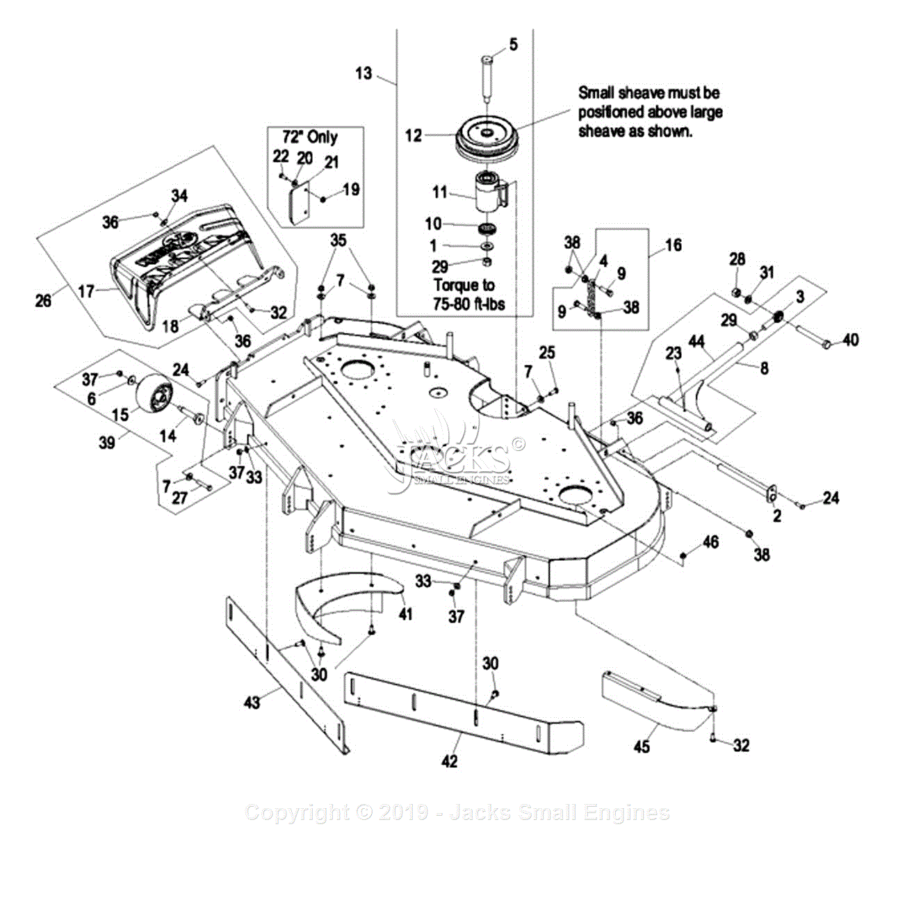 Exmark LXS25KD665 XS Diesel S/N 720,000 - 789,9999 Parts Diagram for ...