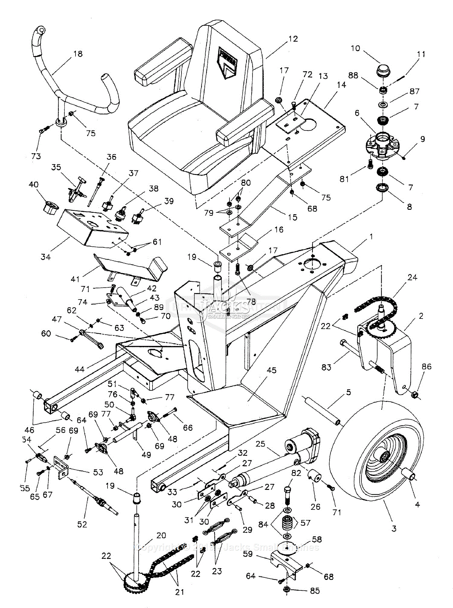 Ferris Mower Parts Diagram