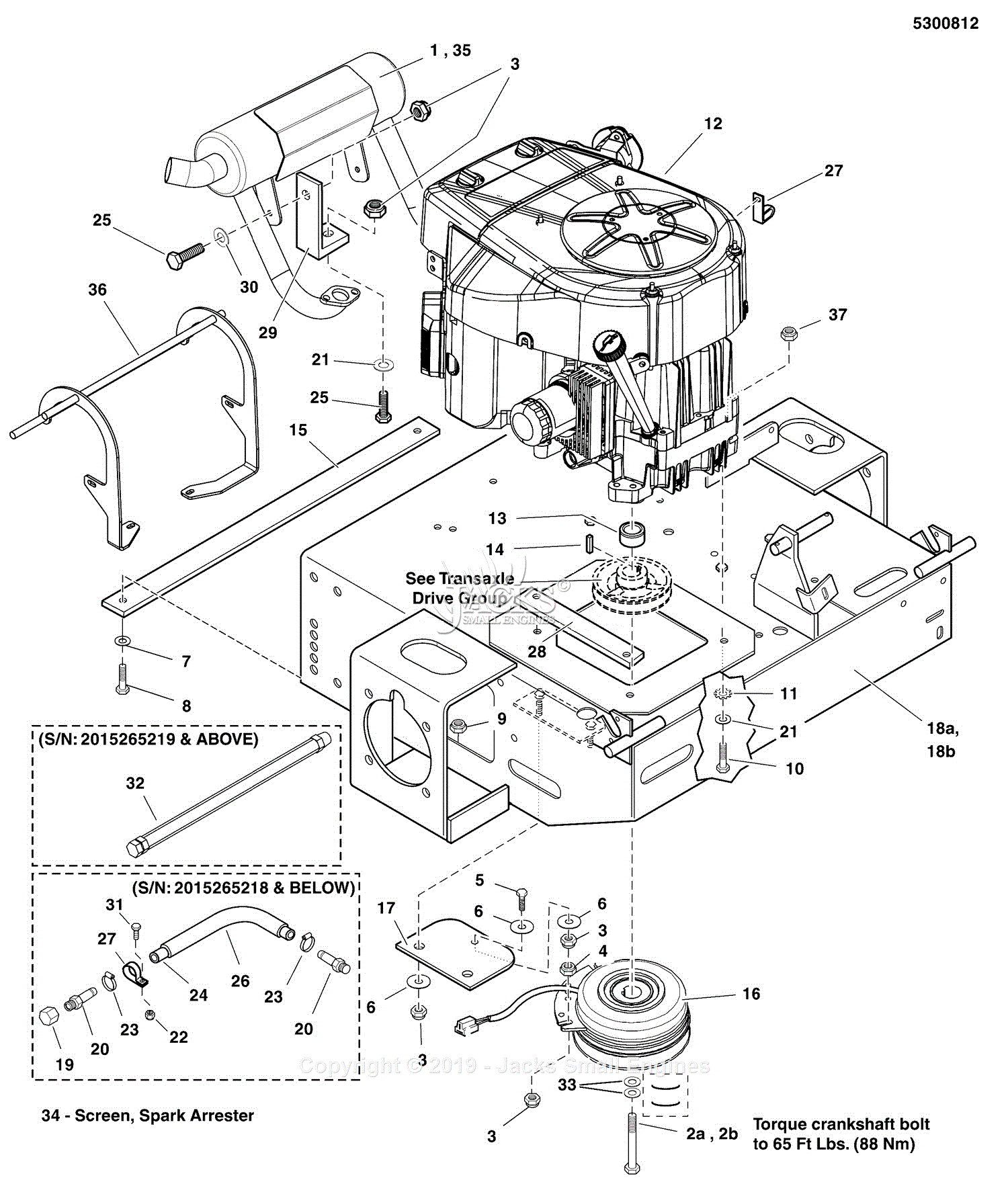 Ferris Assemblies for 5900534 - Procut S Series (H2228B) Parts Diagram ...