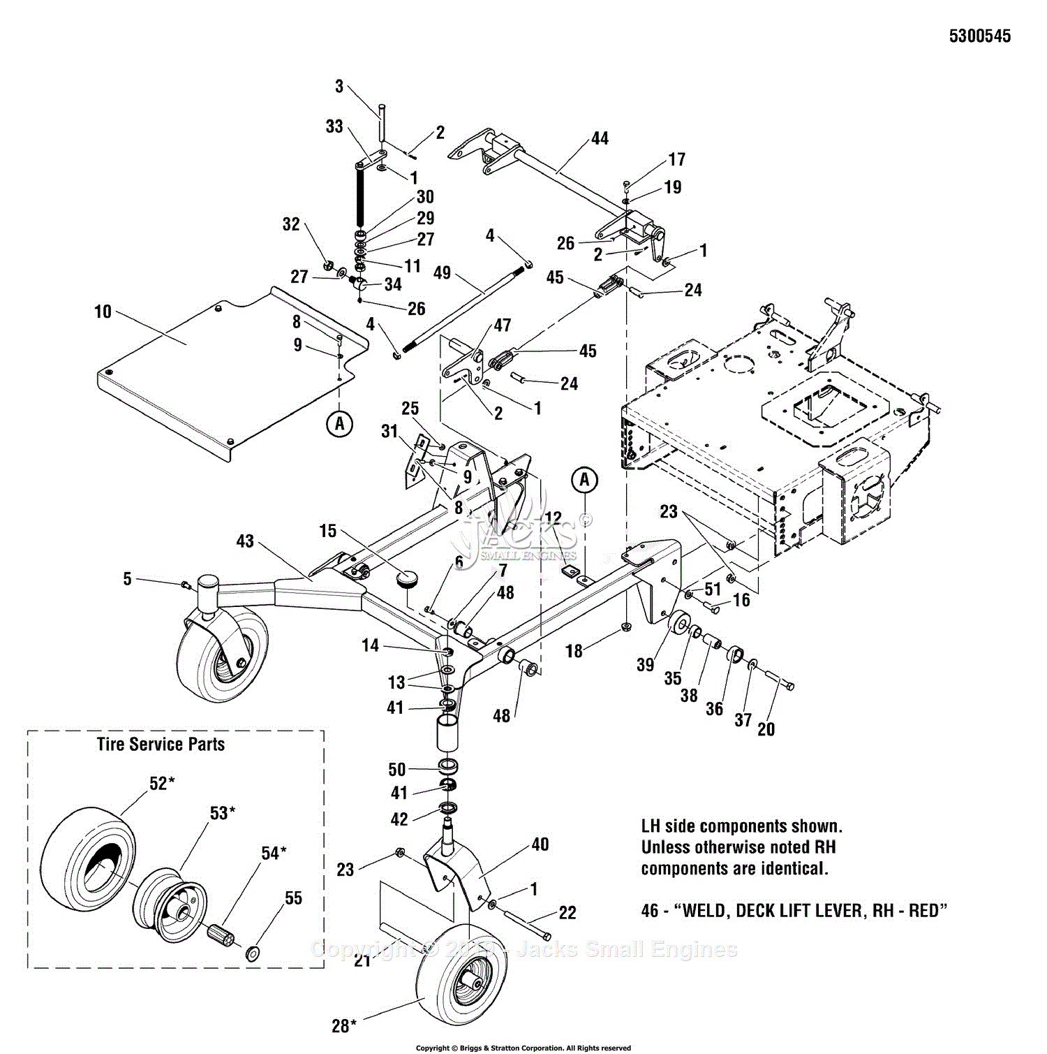 Ferris Attachments Parts Diagram For 61