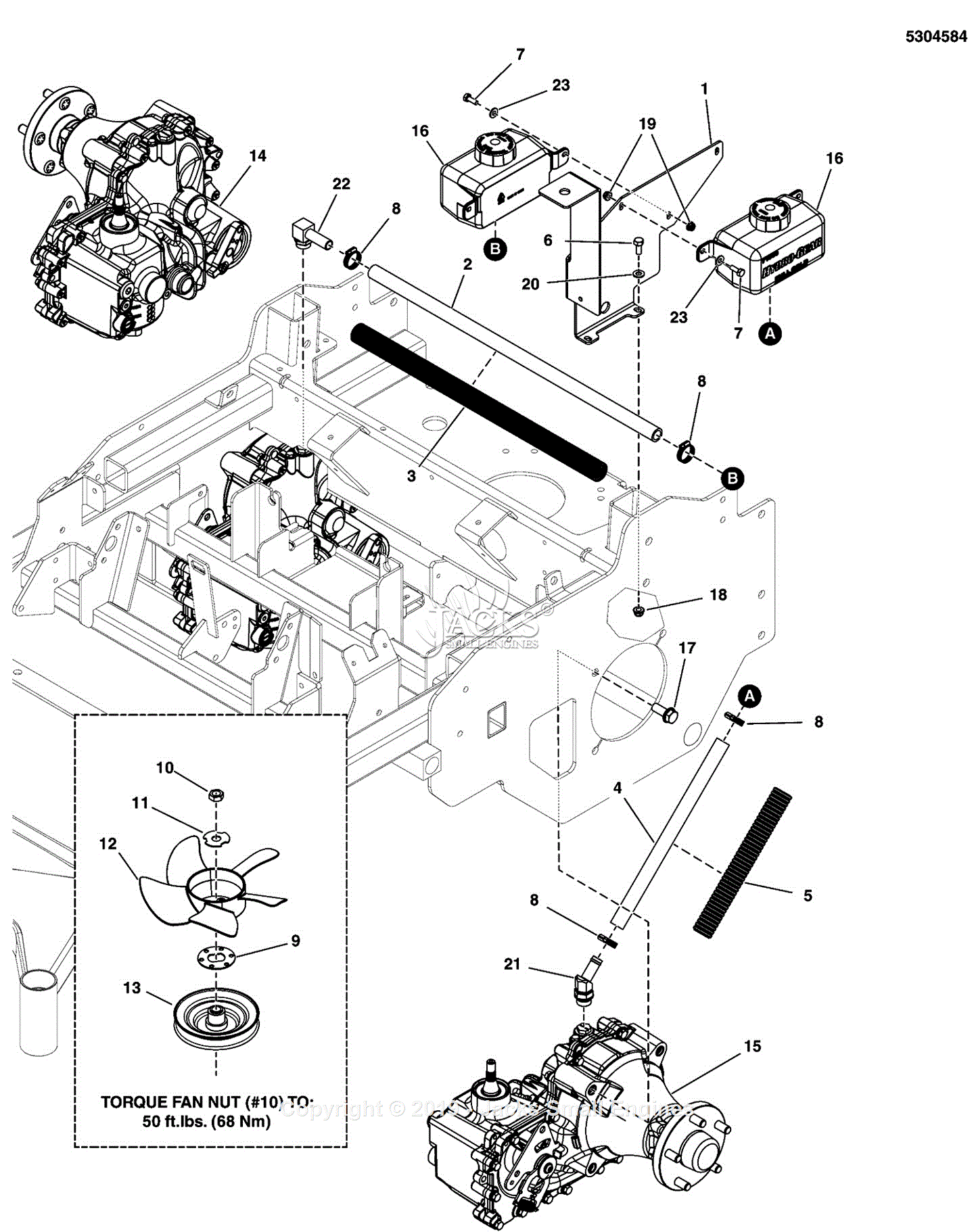 Ferris 5901709 - F210Z Series w/ 61