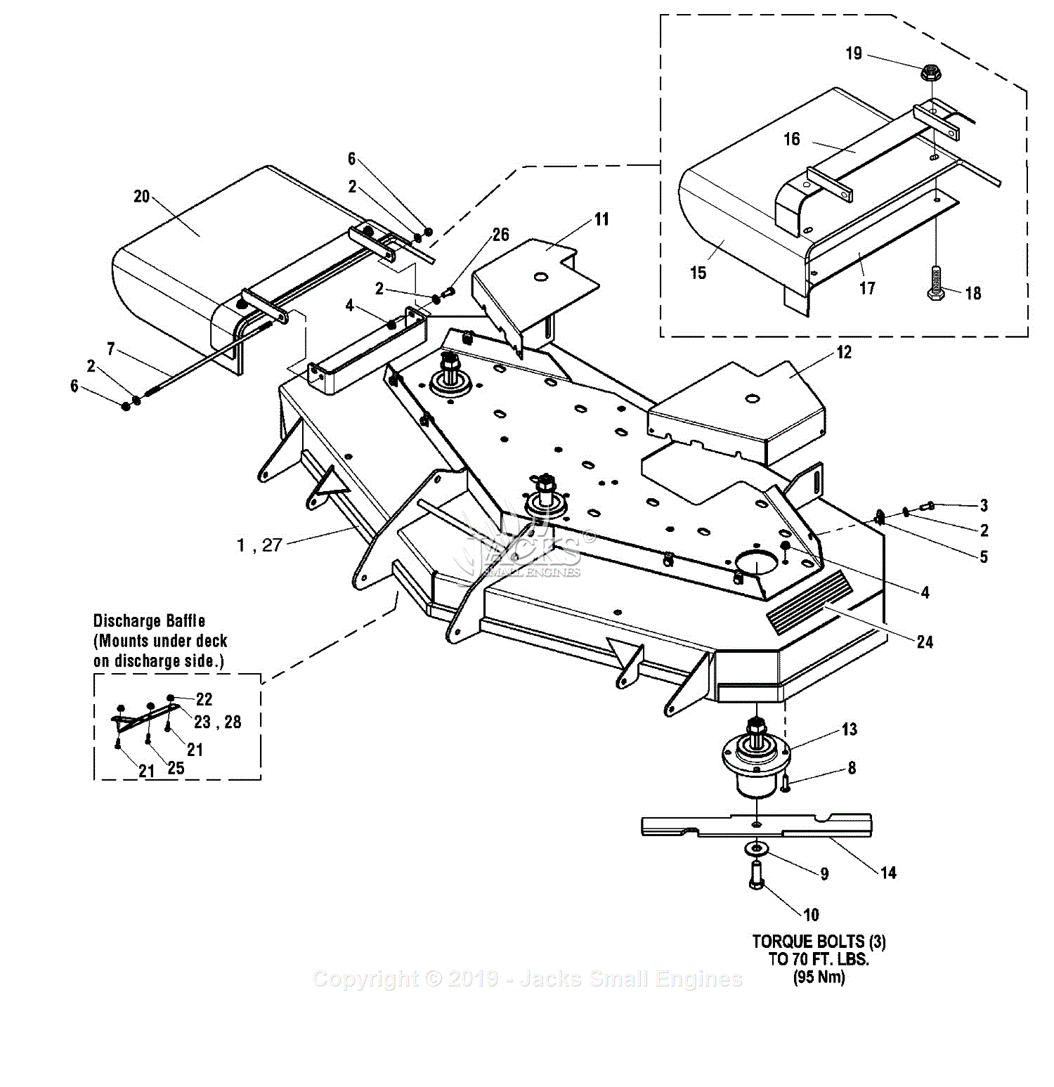 Ferris Assemblies for 5900606 - IS1500Z Series w/ 48