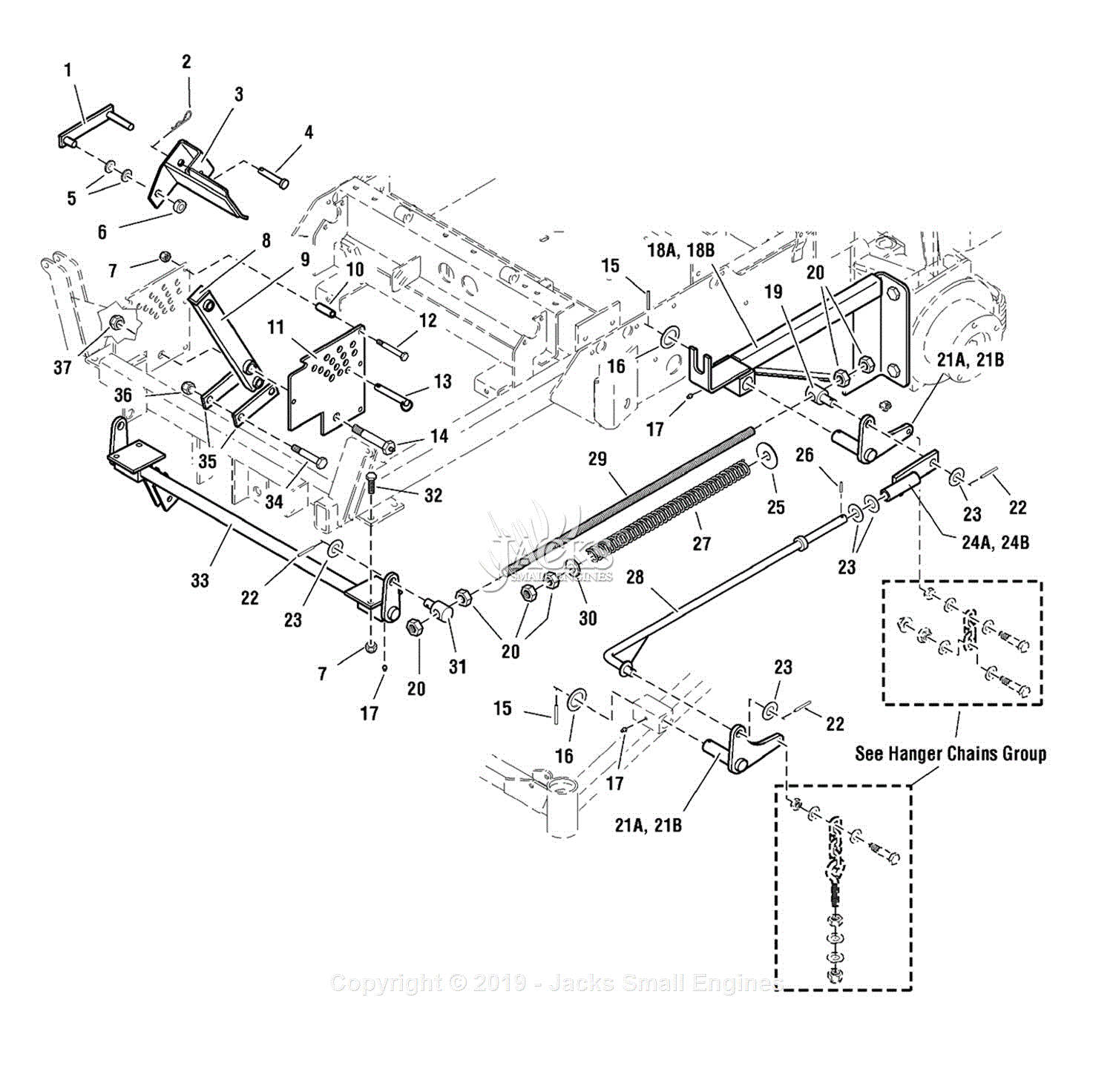 Ferris Assemblies for 5901070 - IS5000Z Series (S/N: 1225 & below ...