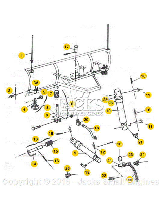 Fisher Fisher Snow Plow Parts Diagram for Snow Plow Parts