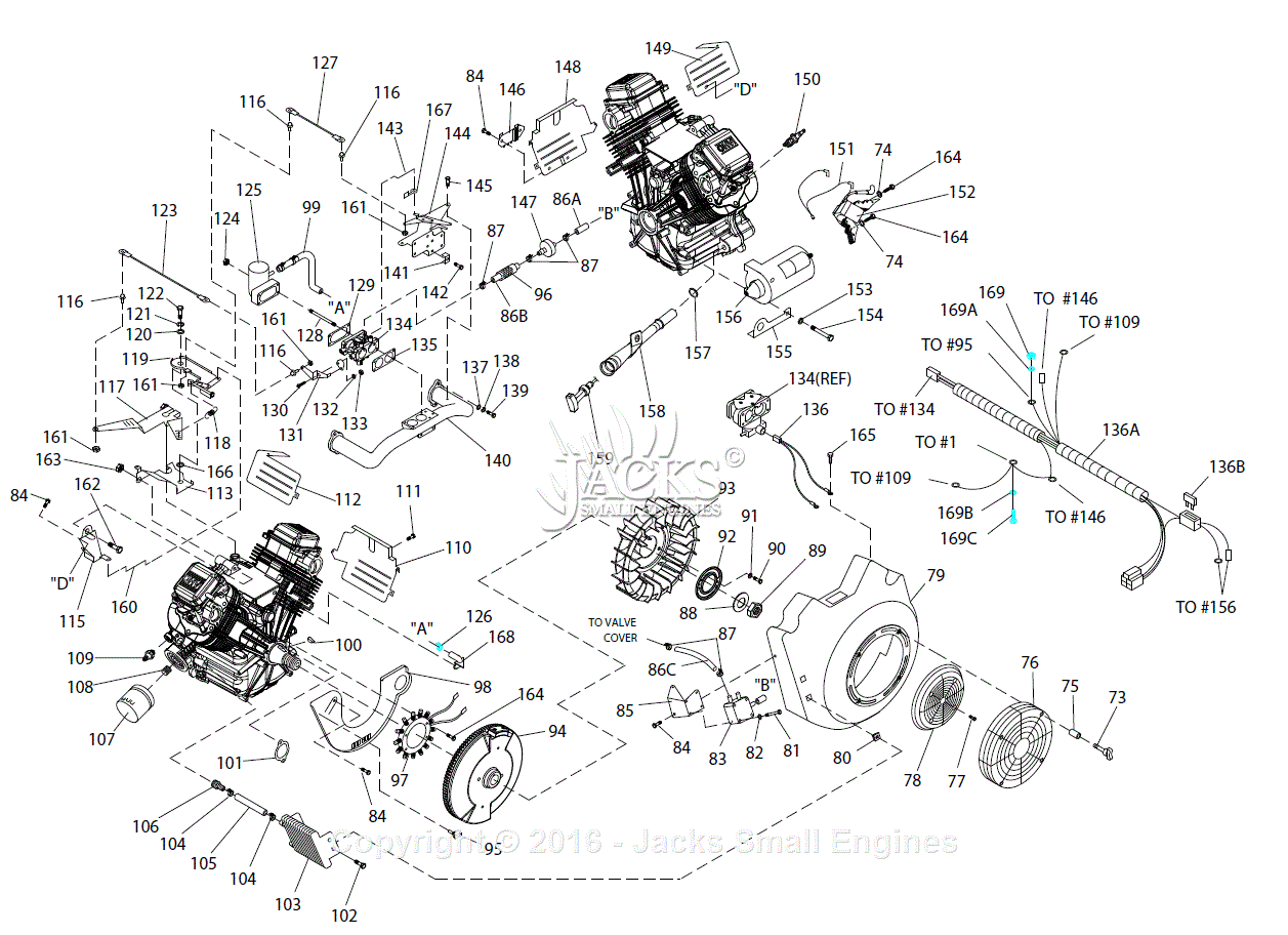 Generac 0e3480 Parts Diagram For Engine Ii