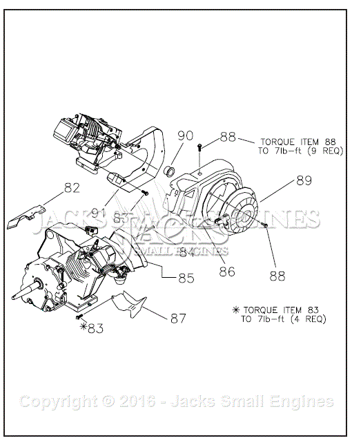 Generac GN 220 Parts Diagram for Recoil Starter
