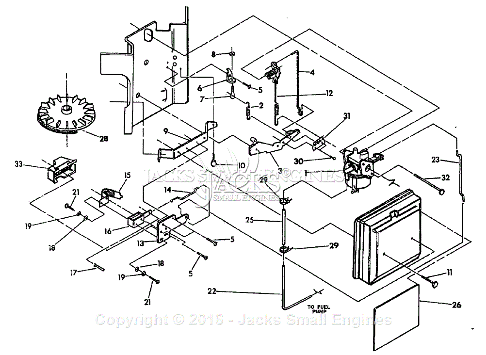 Generac 843-0 Parts Diagram for Carburetor