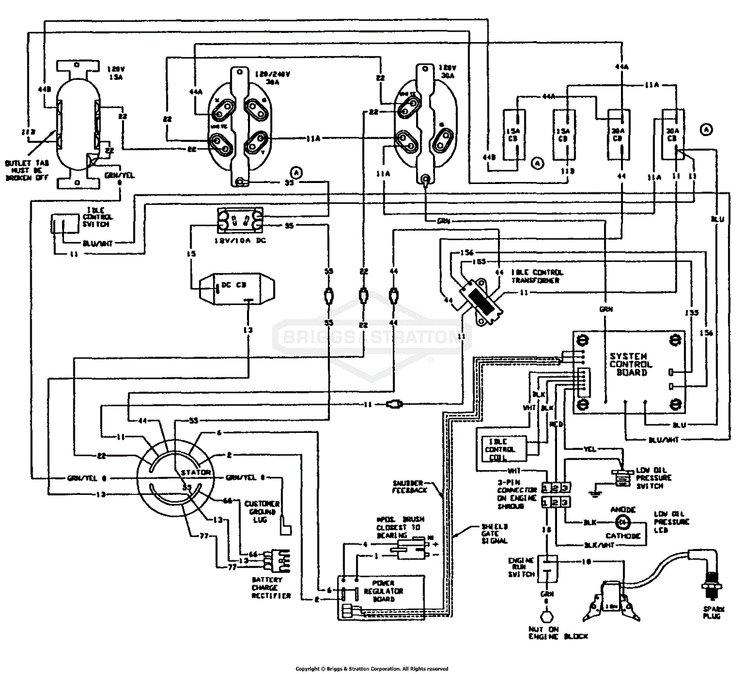 Generac 5500xl Wiring Diagram - Wiring Diagram