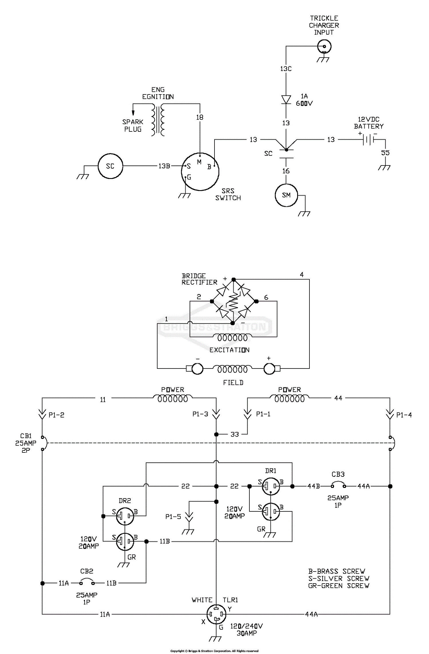 View Wiring Diagram For Briggs Engines PNG