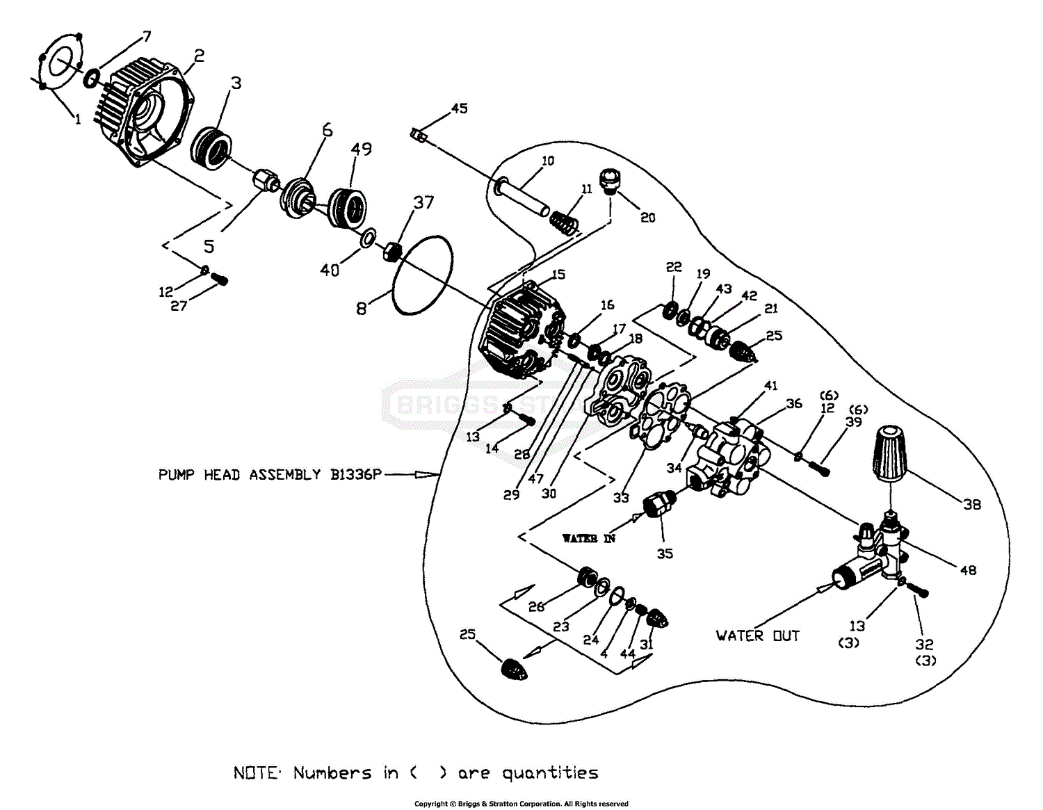 Briggs and Stratton Power Products 1043-0 - 2,700 PSI Parts Diagram for ...