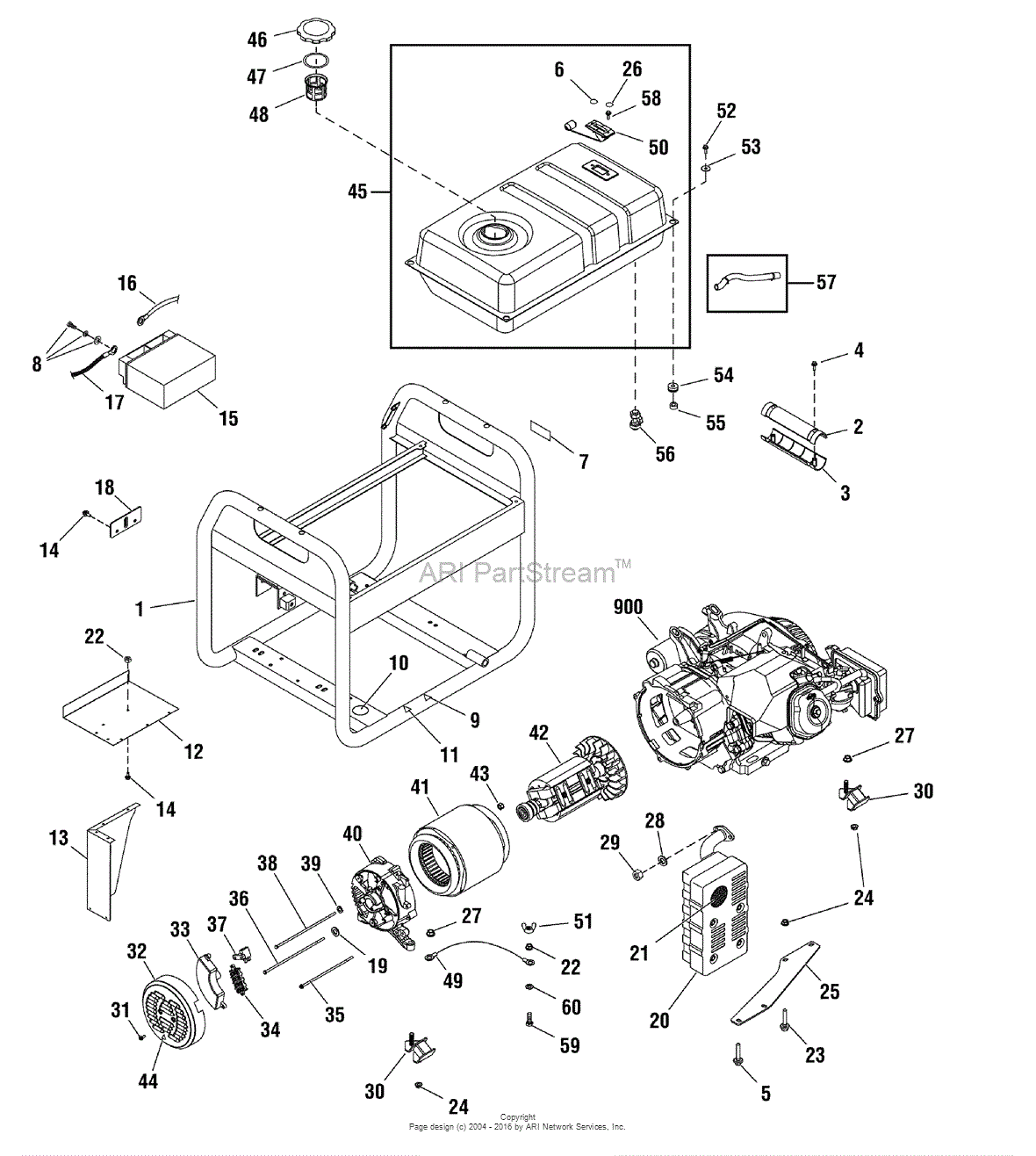 Briggs And Stratton Power Products 038028-00 - 8500ea, 6,800 Watt 