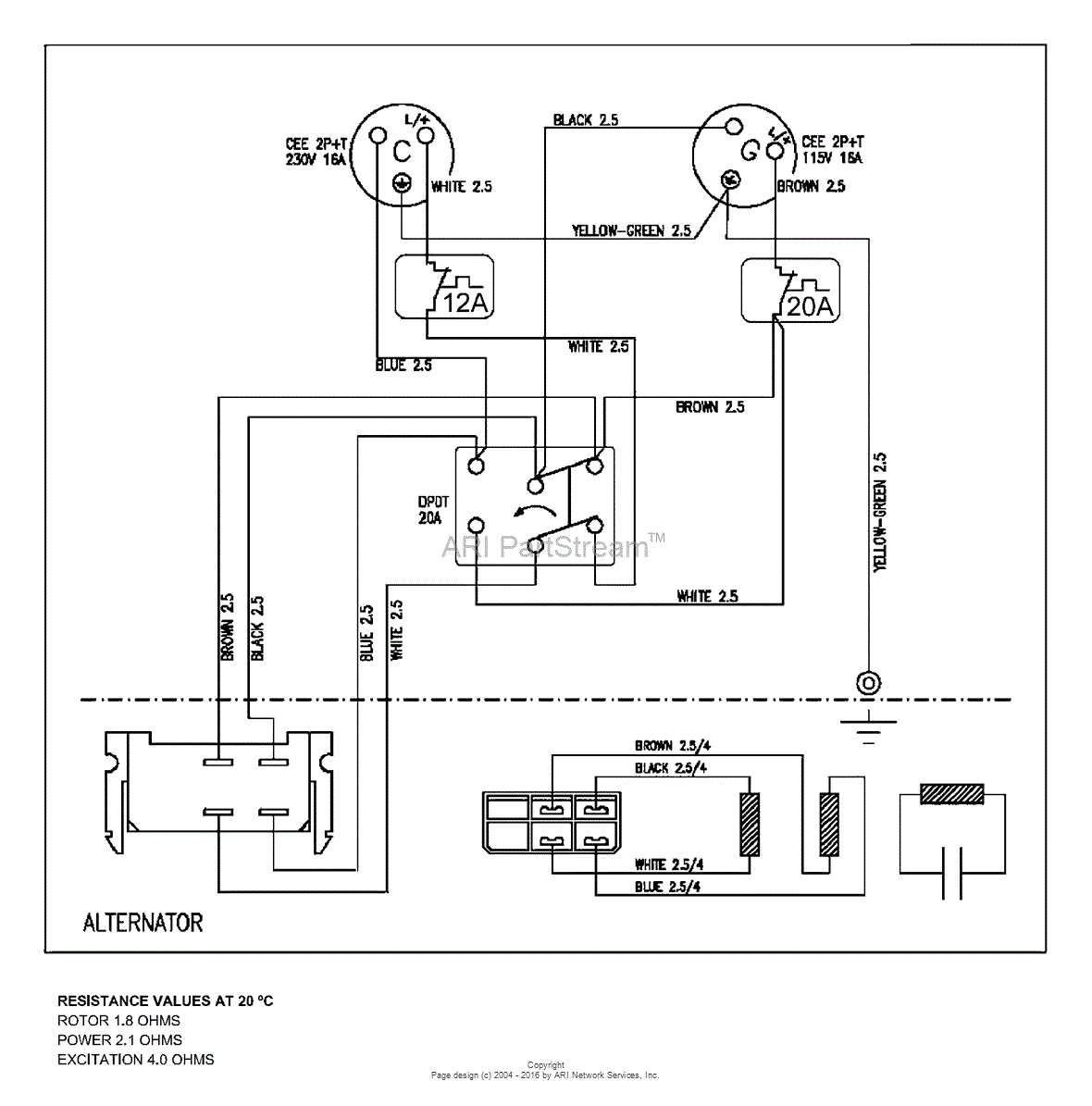 Briggs and Stratton Power Products HPP1628-0 - BSP3200L Parts Diagram ...