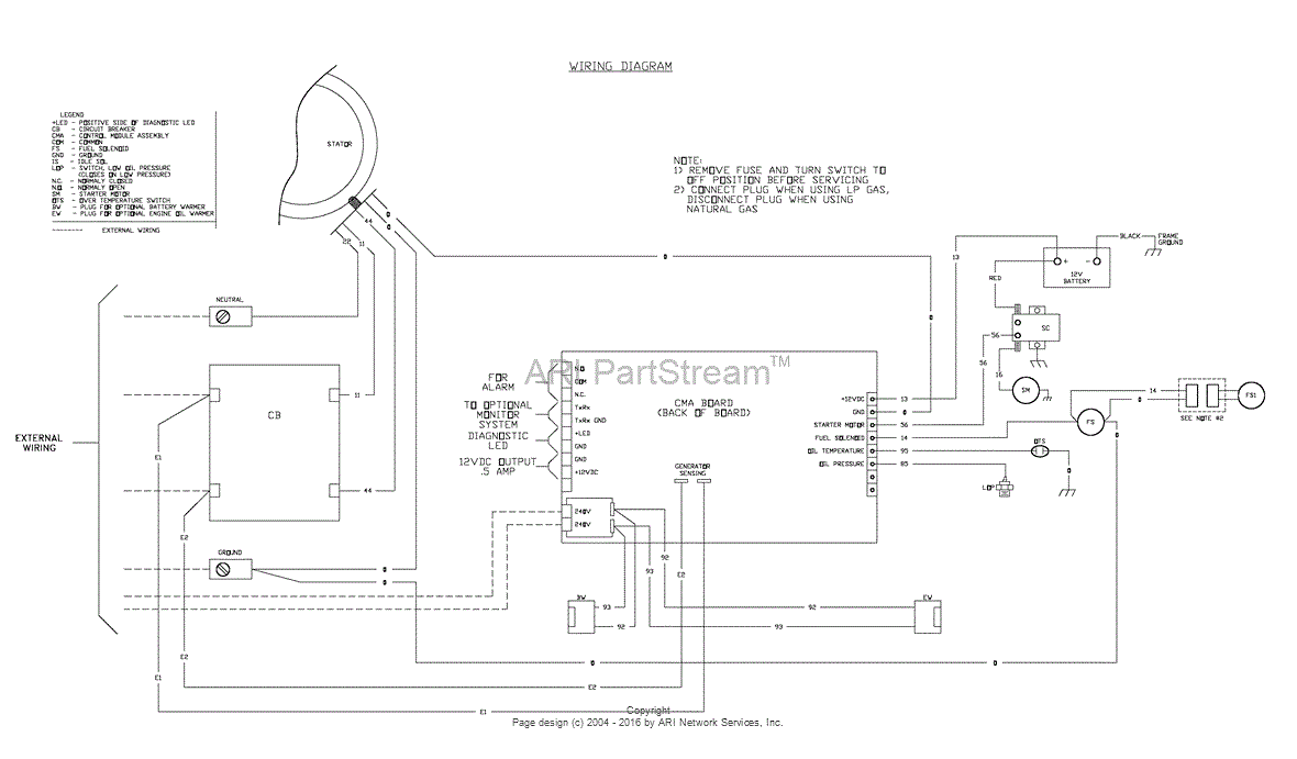 Wiring Diagram For Generac Standby Generator - Wiring ...