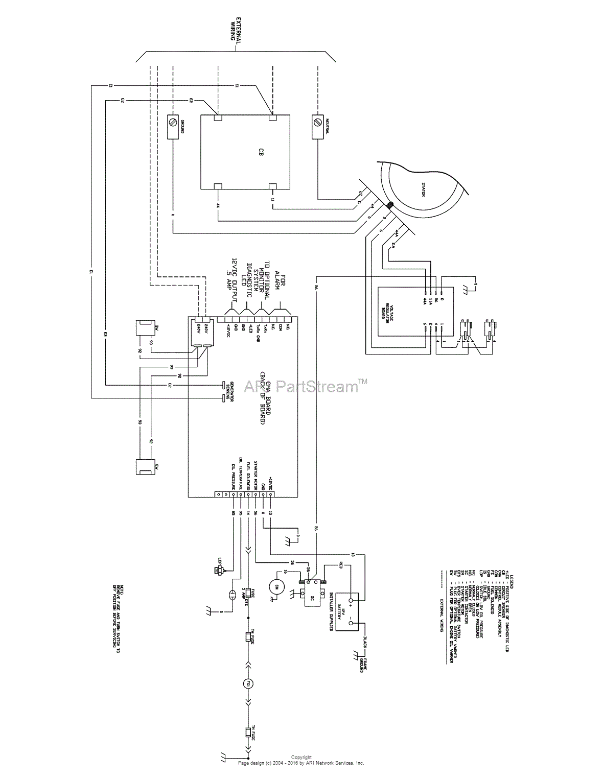 Wiring Diagram For Emergency Generator