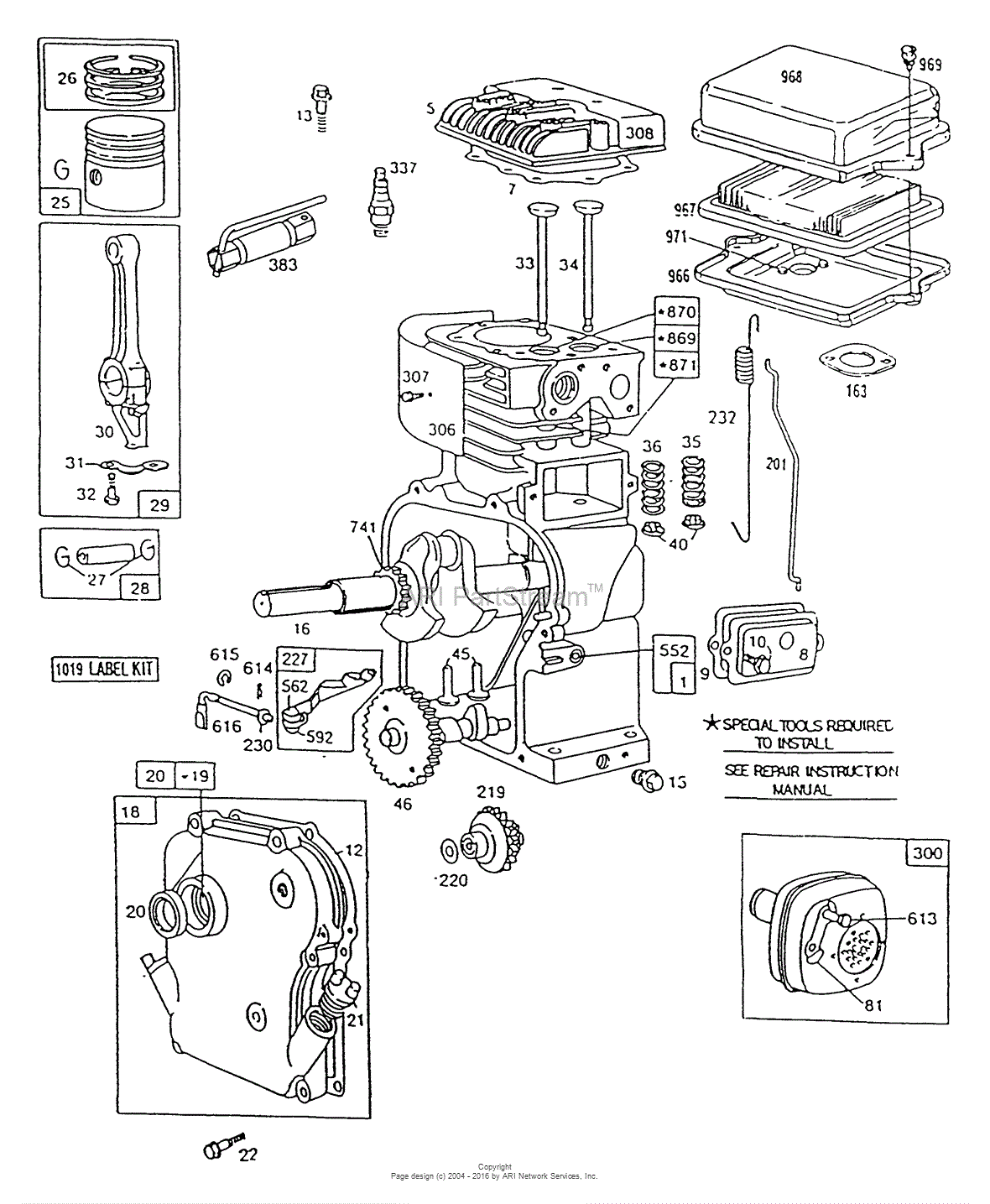 Briggs Stratton Engine Part Diagram