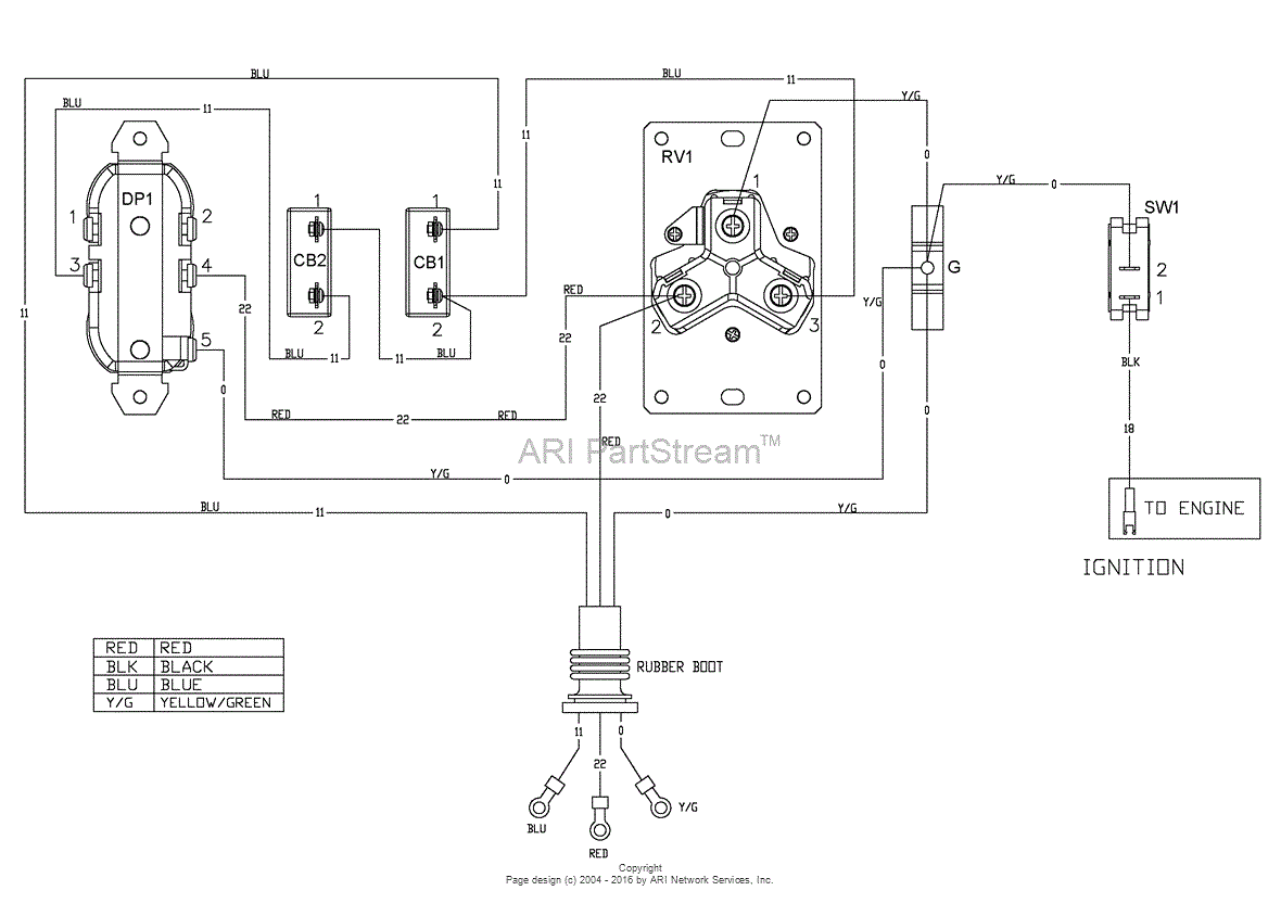 Briggs and Stratton Power Products 030676-00 - 3,500 Watt ... gravely ignition switch wiring diagram 