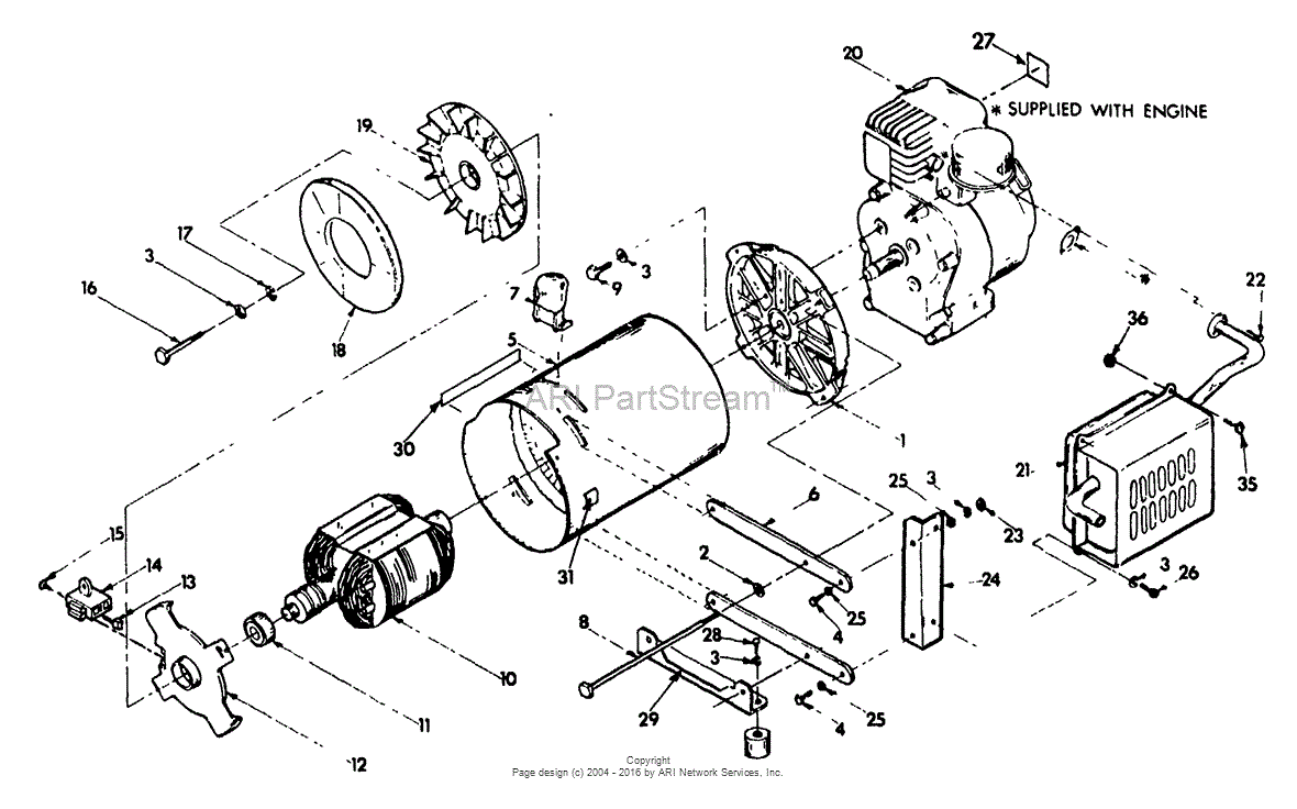 Briggs and Stratton Power Products 9086-0 - 580.327060, 4,000 Watt