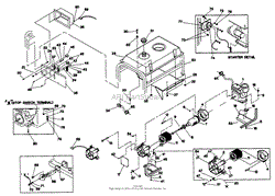 Briggs and Stratton Power Products 9799-1 - SVP5000E, 5,000 Watt Parts ...