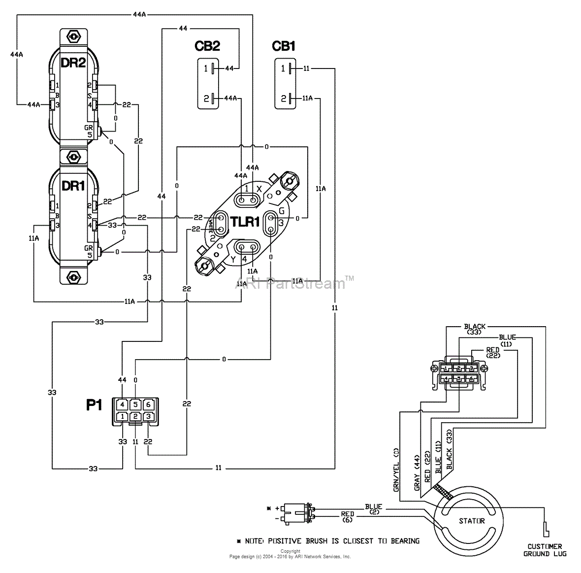 Briggs and Stratton Power Products 1970-0 - 5,250 Watt Parts Diagram ...