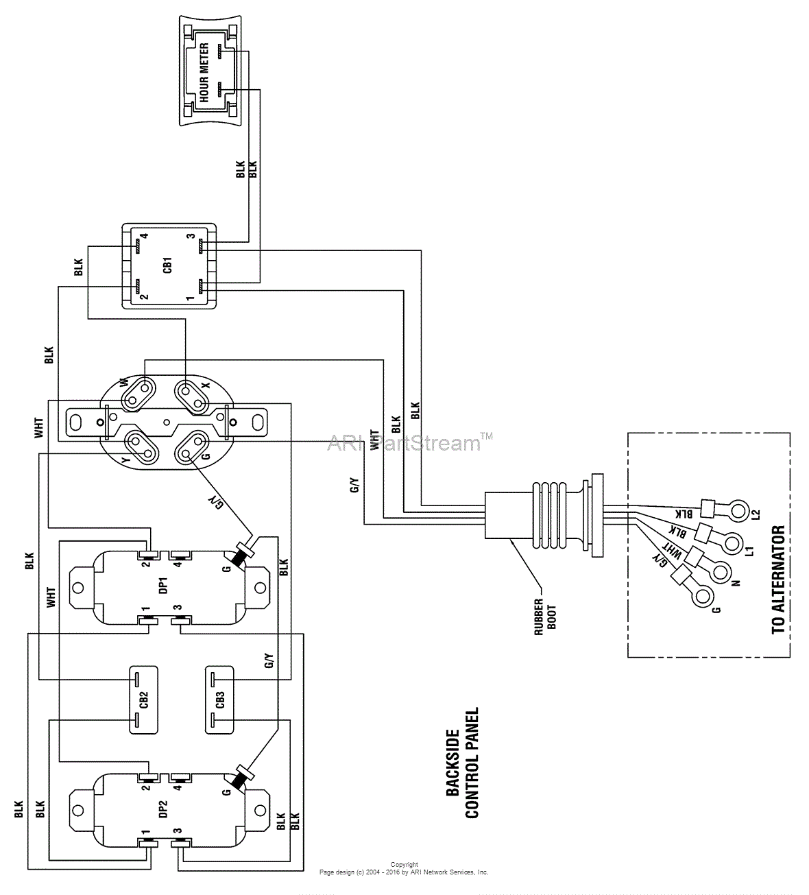 Wiring Diagram Of Single Phase Generator