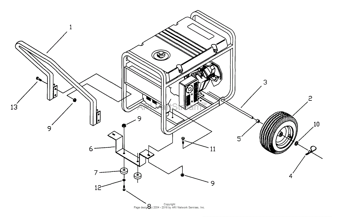 Briggs and Stratton Power Products 1314-0 - 5,500 XL Lowes ... generac 5500 watt generator wiring diagram 