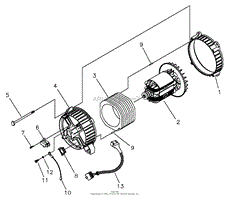 Briggs and Stratton Power Products 1654-1 - 5,500 Watt Parts Diagrams