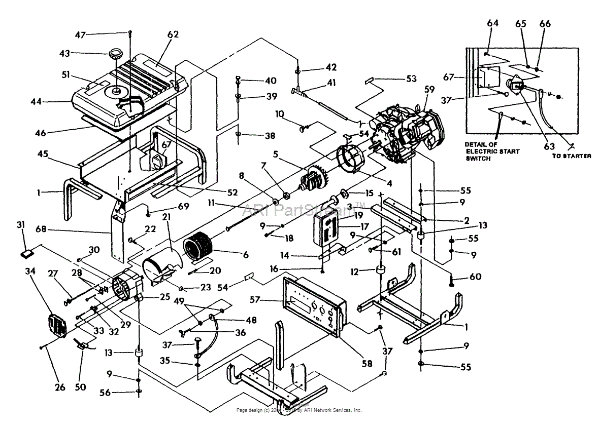 Briggs and Stratton Power Products 9798-0 - 6,500 EXL (Rev 1 10/23/95 ...