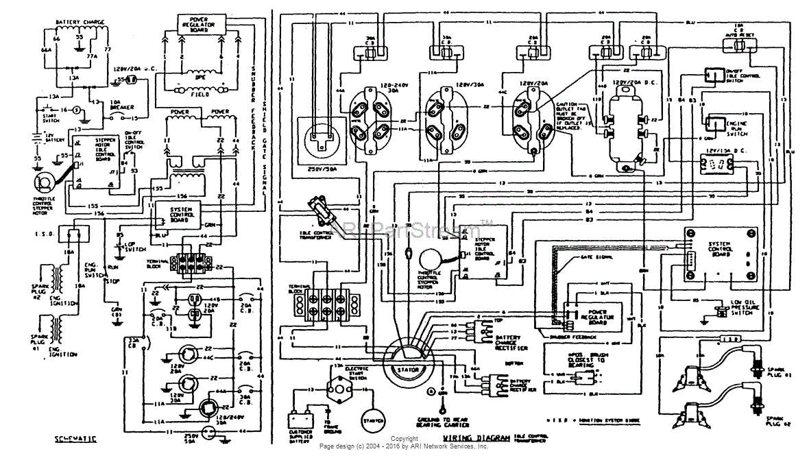 Genset Generator Wiring Diagram